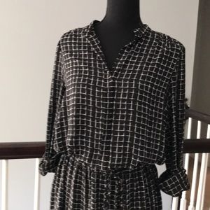 Dalia Dress Black & White Casual, Confortable Great for Lunch, Dinner or Work Si